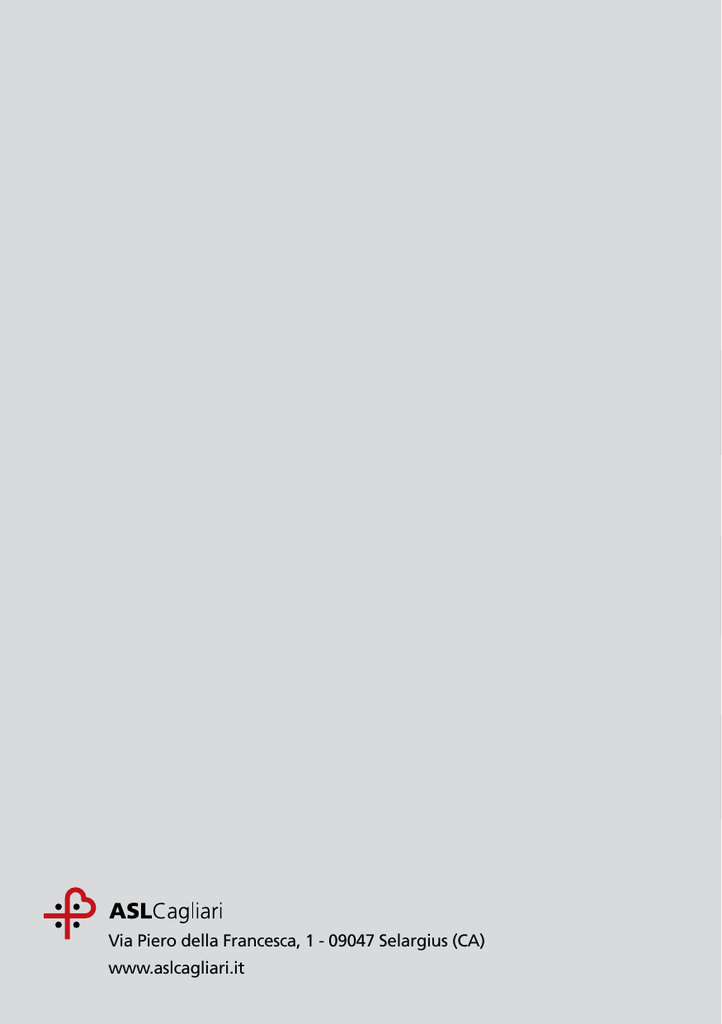 Via Piero Della Francesca 1 09047 Selargius Ca Www Aslcagliari It