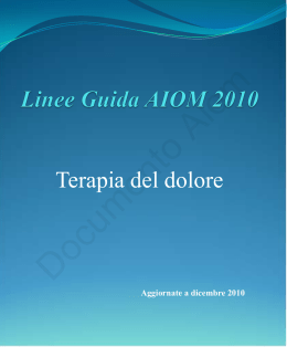 Linee Guida AIOM 2008