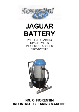 jaguar battery - Fiorentini SpA