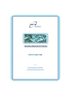 Struttura fine - Laboratori Nazionali di Frascati