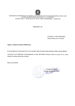 via delle Carine,l - 00184 Roma TE]. 06121122045 E 0667663802