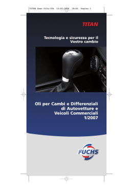 TITAN Gear Oils-ITA - FUCHS Lubrificanti SpA