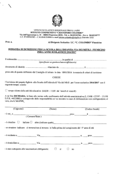 Via dell`Ippocampo n. 41 &mdash; 00054 Fiumicino (RM