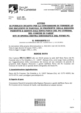 Via Griselda, 8 — 12037 — SALUZZO (Cn)