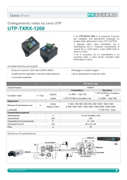 Datasheet UTP-RXTX-1200