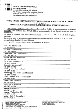 Scarica il calendario