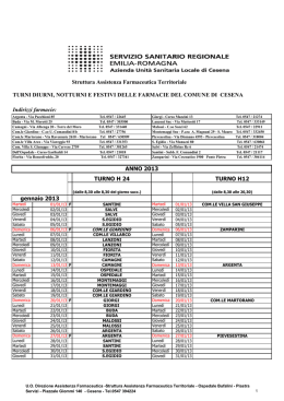 turni Farmacie Cesena 2013 04mag13