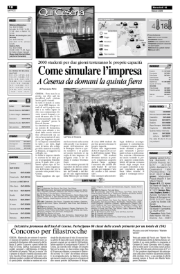 La Voce - 18 marzo 2009 - Pediatria a misura di Bambino ha