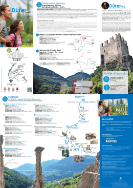 Scarica l`opuscolo Duererweg - Azienda per il Turismo Altopiano di
