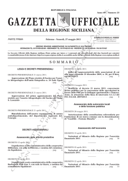 N. 23-Venerd&igrave; 27 Maggio 2011