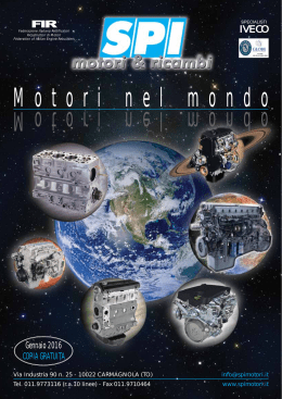 Catalogo - SPI Motori