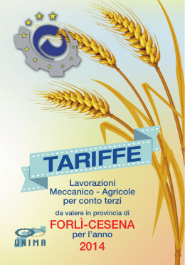 Scarica il tariffario