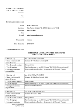 Curriculum - Server Egov 3 - Halley Sardegna