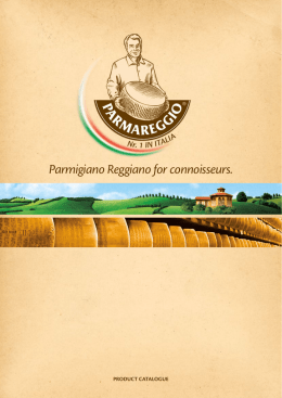 Parmigiano Reggiano for connoisseurs.
