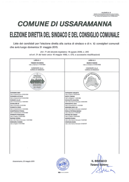 manifesto candidati