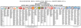 Manifesto Candidati SENATO 2013-2