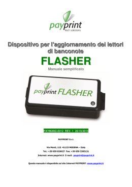 Manuale semplificatoFlasher