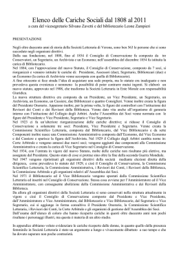 versione digitale - Societ&agrave; Letteraria di Verona