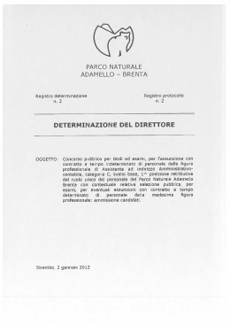 PARCO NATURALE ADAMELLO