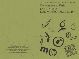 visualizza catalogo La Grafica del Museo dell`Olio di