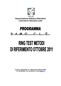 Riferimento - AIA - Associazione Italiana Allevatori