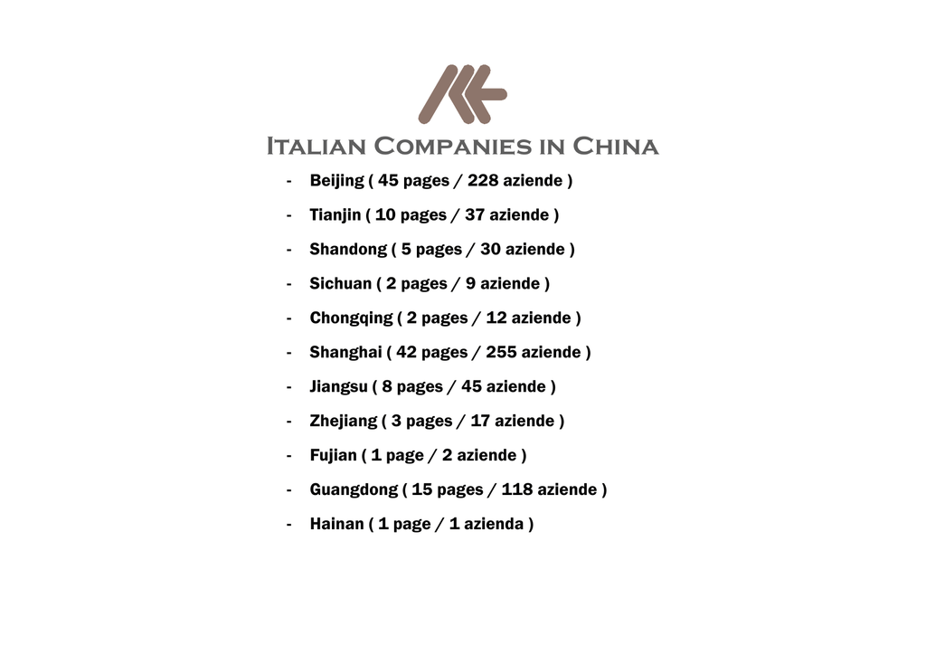 The Italian Companies In Chongqing - 