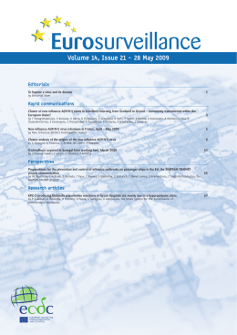Volume 14, Issue 21 - 28 May 2009
