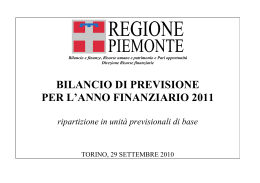 disponibilita` al trasferimento - Consiglio regionale del Piemonte