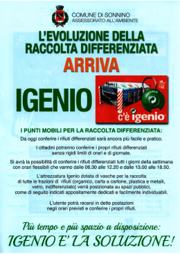 L`ELUZIONE DELLA