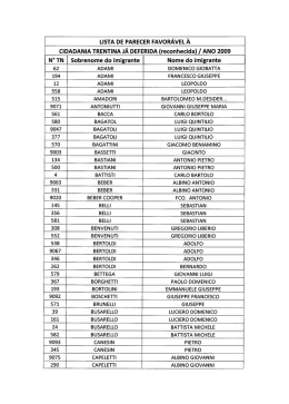 LISTA DE PARECER FAVOR&Agrave;VEL A