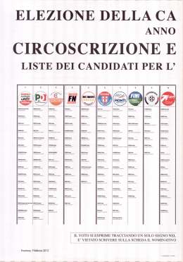 CIRCOSCRIZIONE E