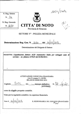 1030 - Comune di Noto