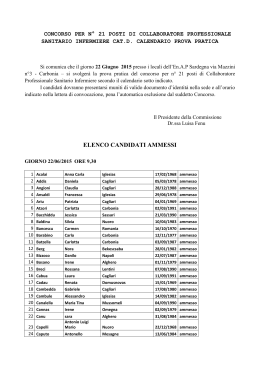 Convocazione candidati ammessi alla prova pratica del concorso