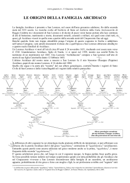 &ndash; Giacomo Arcidiaco &ndash;
