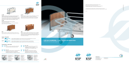 Letti Serie HARMONIA - A 4012 versioni ad altezza fissa