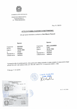 Savani-Bellagamba - Consolato