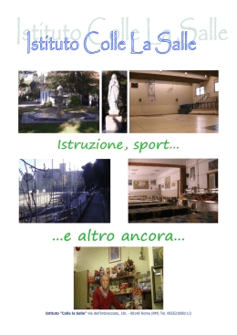 Via dell`Imbrecciato, 181 - 00148 Roma (RM) Tel