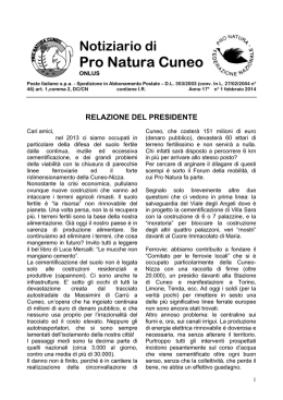 Marzo 2014 - Pro Natura Cuneo Onlus