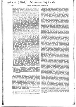 316 L`1.`ÙZ« POSITIVISMO. GIURIDICO