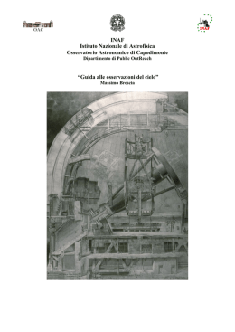 scarica - Osservatorio Astronomico mobile