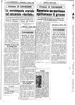 Cronaca di CAVARZERE - Cavarzereinfiera.it