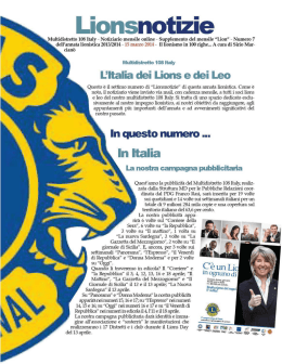 Numero 17 del 15 marzo 2014
