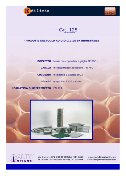 Visualizza il catalogo in formato PDF