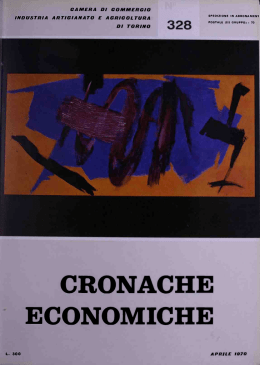 CRONACHE ECONOMICHE