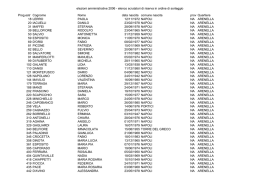 elezioni amministrative 2006 - elenco scrutatori