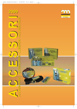 ACCESSORIES - ACCESSOIRES - ZUBEHÖR