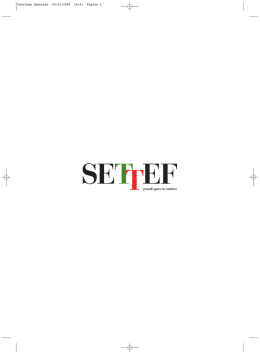 Scarica le schede tecniche