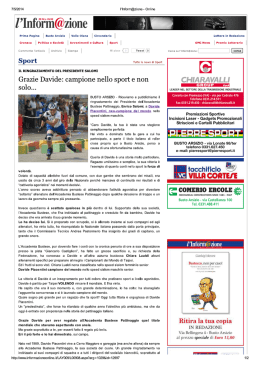 l`Inform@zione - Online - Accademia Bustese Pattinaggio