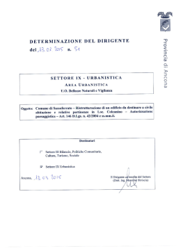 51/2015  - Provincia di Ancona