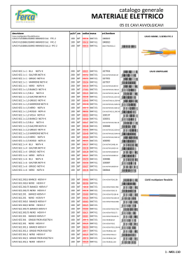 MATERIALE ELETTRICO